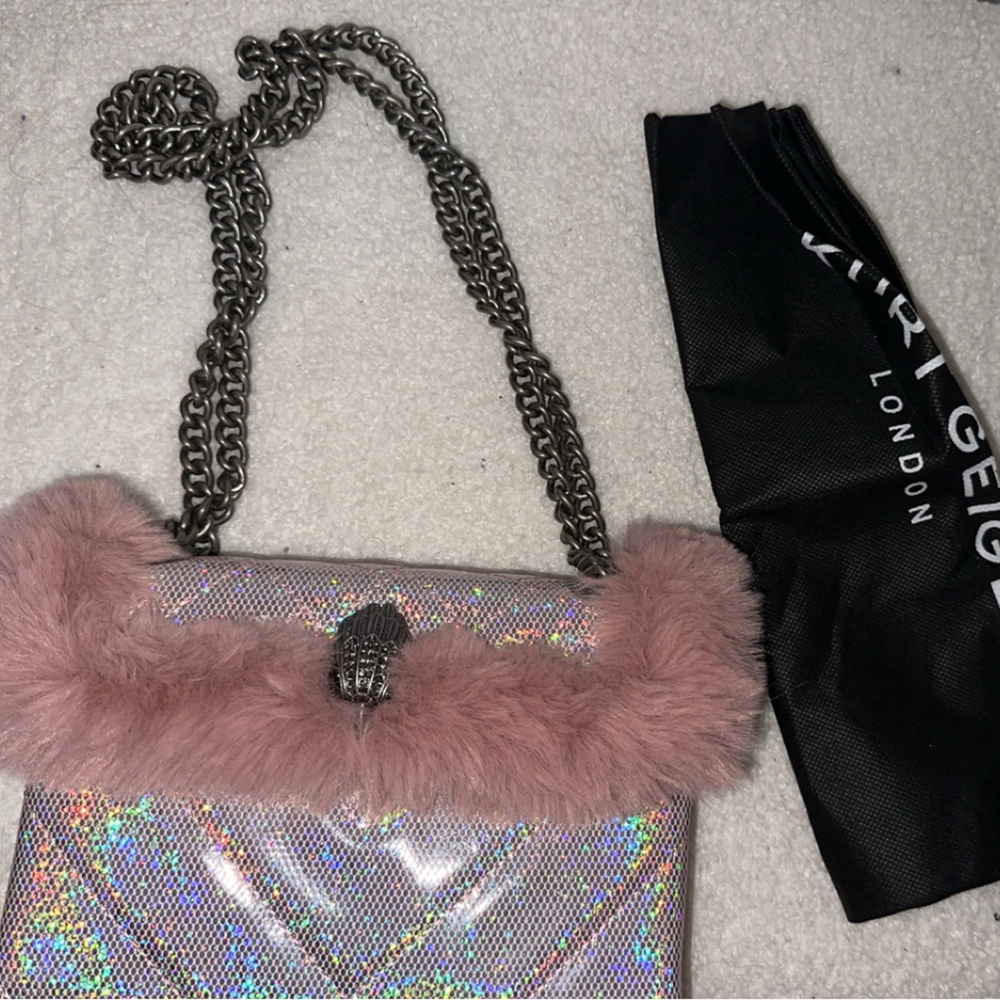 COPY - Kurt Geiger Faux Fur Mini Kensington - Picture 4 of 4